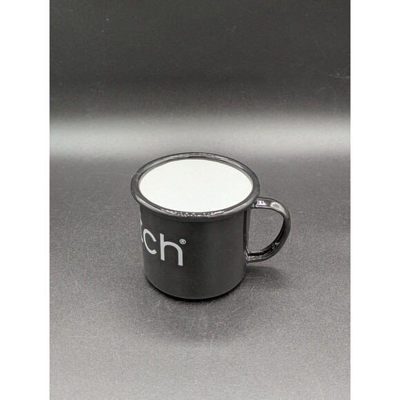 Swatch Black Enamel and Ceramic Mug Swag Gift New In Box - Picture 5 of 9